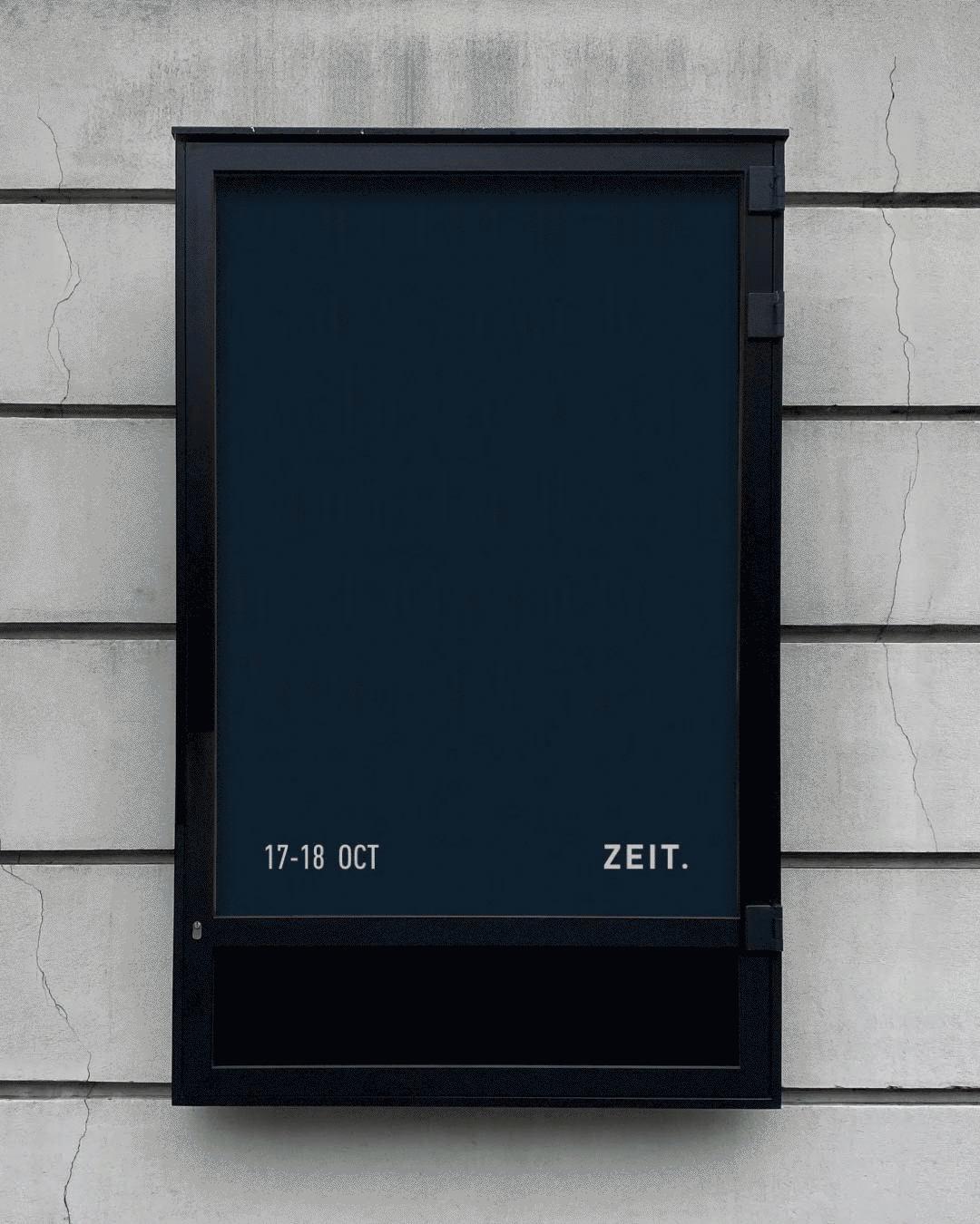 Cartel animado de Zeit